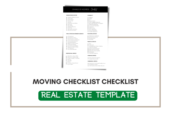 Change of Address Template: Graphics