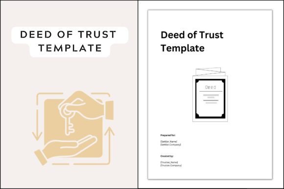 Deed of Trust Sample Template: Graphics for Brand Templates