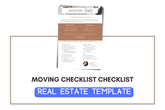 Editable House Inspection Checklist Graphics