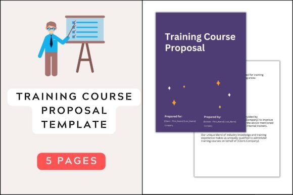 Editable Training Course Proposal Doc: Graphics & Templates