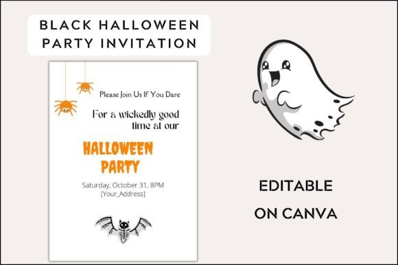 Halloween Invite: A Designer's Take on Spooky Season Stitching