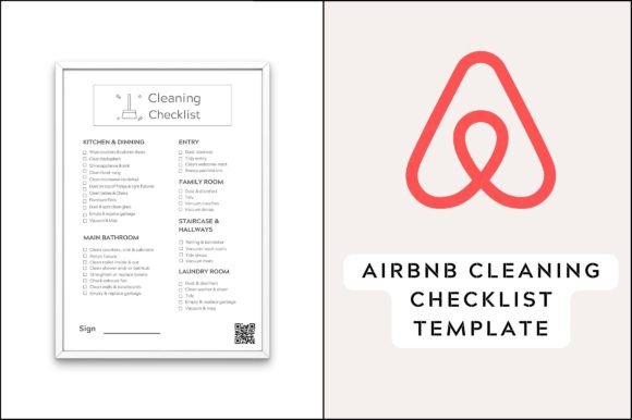 Printable Airbnb Checklist Graphics