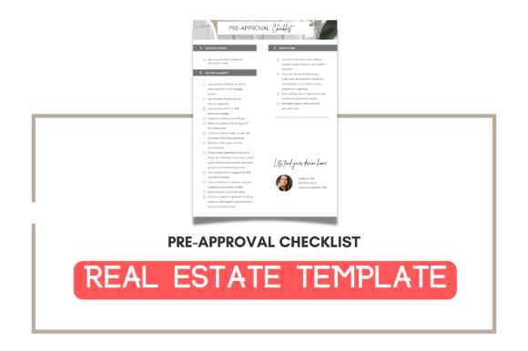 Printable Pre Approval Template: Graphics & Print Templates