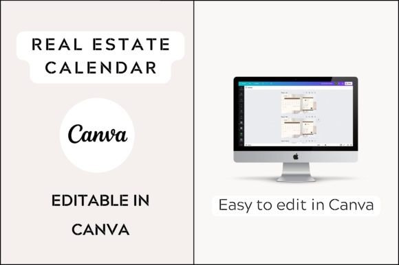 Real Estate Calendar with QR Code Graphics