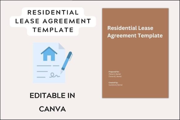 Residential Lease Contract Template: Premium Graphics & Graphic Templates