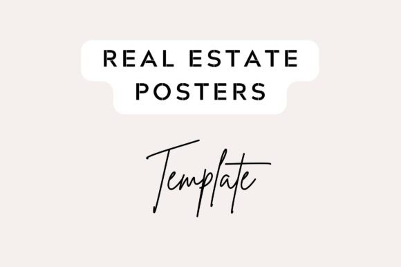 Review: Editable Real Estate Poster with QR Code