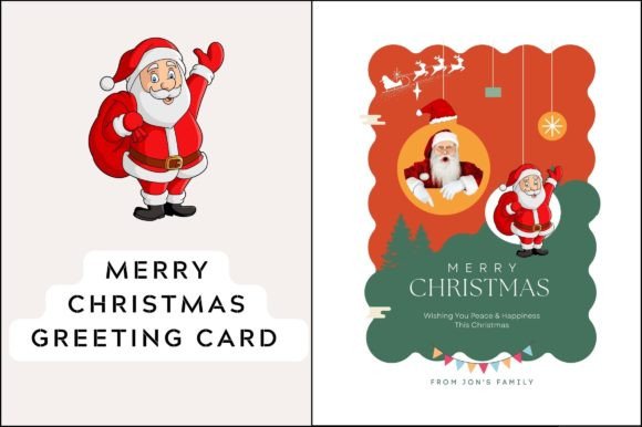 Review: Printable Christmas Greeting Card for Embroidery