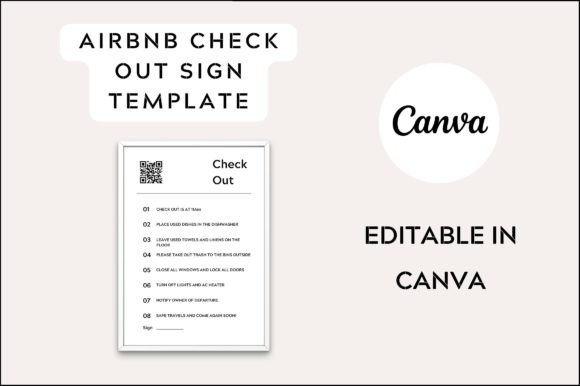 Reviewing the Airbnb Checkout Sign for Embroidery Use